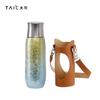 TAIC Taike Termo de Titanio Puro Taza de Té Estofado de Doble Capa para Mujer Lujo Ligero Presionando Agua Taza de Té de Medicina China