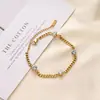 Tornozeleira de Aço Inoxidável com Diamante de Seis Garras, Novo Estilo, Não Desbota, para Mulheres, Design de Nicho, Fashionável, Versátil, de Alta Qualidade