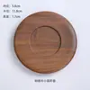 Posavasos de Madera de Nogal Antiescaldante Aislamiento Térmico Posavasos Multiestilo Posavasos para Taza Partes de Juego de Té Posavasos Antiescaldante para Taza