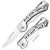 Cuchillo plegable para exteriores, cuchillo de camping, cuchillo plegable de acero inoxidable, cuchillo pequeño de acero portátil, cuchillo de supervivencia para exteriores, cuchillo portátil.