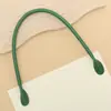 Em estoque Bolsa Artesanal de Couro PU para Presente com Alça de Ombro de Couro Bolsa de Couro com Acessórios Portátil Varejo Atacado