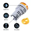 Indicador Digital Mini LED de Voltaje y Corriente AD16-22DSV Medidor de Pantalla Digital de Señal Redondo Cuadrado de 22 mm