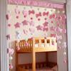 Menina Princesa Rosa Planeta Cortina de Porta Cortina Divisória Desenho Animado Significado Cortina de Tecido Cozinha Quarto Sala de Jantar Meia Cortina Cortina Decorativa