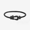 Pulseira Fred fivela de ferradura pulseira de fio vermelho fivela de oito fivela náutica pulseira de ouro ouro rosa platina diamante
