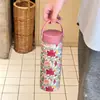 Termo Taza Separación Té y Agua Acero Inoxidable 304 Bolso Taza de Té para Exteriores Femenina Aspecto Elegante Regalo Taza de Agua Personalización