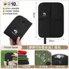 Almofada Dobrável para Exterior, Tapete Espesso à Prova de Umidade, Tapete Portátil Impermeável para Gramado de Camping ao Ar Livre, Tapete com Película de Alumínio, Espesso e Resistente a Rasgos
