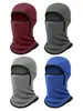 Capucha Engrosada Cortavientos de Invierno, Mascarilla Doble Cara de Terciopelo Alemán Estilo Padre-Hijo a Prueba de Frío, Se Puede Usar con Casco, Gorro Cálido para Ciclismo
