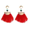 Pendientes de borlas de moda europea y americana Amazon ebay AliExpress comercio exterior pendientes transfronterizos venta caliente