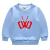 Juego Transfronterizo ropa de invierno para niños nueva ropa para niños a prueba de frío niño bebé suéter con felpa gruesa doble capa abrigo grueso top