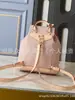 Suministro Directo de Fábrica Mochila con Patrón Caqui Cadena de Mochila de Repuesto de Alta Calidad Mismo Estilo que la Presbicia Bolso Transfronterizo para Mujer