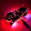 Luces LED de Colores en Stock Transfronterizas Conectores Macho-Hembra para Decoración Festiva Proyecto de Iluminación Impermeable para Exteriores Cadena de Luces para Envolver Árboles Multicolor