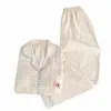 Pijama de Algodón Nube Rosa para Mujer, Conjunto de Tres Piezas de Verano con Almohadillas en el Pecho, Shorts de Manga Corta, Pantalones Largos, Ropa de Casa, Pijama de Verano para Mujer