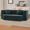 Sofá Cama Retro de Compresión al Vacío Sala de Estar de Apartamento Pequeño Dormitorio de Apartamento Módulo Perezoso Plegable de Doble Propósito Sofá