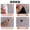 Pés autoadesivos de borracha de silicone ecológicos pretos para mesas, cadeiras, móveis, gabinetes de computador, instrumentos e alto-falantes, proporcionando altura aumentada, antiderrapante, amortecimento e absorção de choque