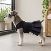 Novo colete peitoral para cães para passeios ao ar livre, saia plissada estilosa e fofa para cães, alças macias, confortáveis e ajustáveis