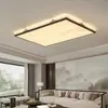 Nueva lámpara de techo rectangular de estilo chino para paisaje, estética estilo Song, protectora para los ojos, para sala de estar y dormitorio, luz principal de estilo chino tradicional para toda la casa, Zhongshan