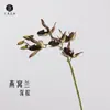 Venta directa de fábrica nido de pájaro EVA orquídea, orquídea urraca, campanilla, flores artificiales otoñales Maillard, orquídeas pequeñas, accesorios para arreglos florales