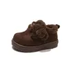 Botas Retro de Gamuza Birkenstock para Niñas 2026 Nuevo Estilo de Invierno Suela Suave Acolchadas de Lana de Cordero Botas de Nieve para Niños Medianos y Grandes