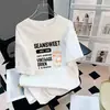 Camisetas de Manga Corta de Algodón Holgadas para Mujer Verano 2025 Tendencia Camisetas de Media Manga para Hombre Talla Grande Gordita mm Camiseta Básica