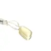 Colgante de Piedra Ojo de Gato Paz y Seguridad, Colgante Champagne Transparente Hielo, Nuevo Colgante de Vidrio Estilo Chino Forma de Pan, Colgante de Jade, Adorno de Jade