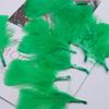 Vendas diretas da fábrica de pena de peru plana de cabeça grande colorida diy pena Acessórios de Artesanato de Joias acessórios de vestuário