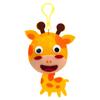 Materiales de producción DIY hechos a mano creativos de costura no tejida para niños, música, colgantes de animales de dibujos animados, regalos para niños