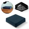 Cubierta Antipolvo para Tocadiscos Felpa Corta Tela Elástica Tela Antipolvo Cubierta Protectora Universal para Tocadiscos de Vinilo Cubierta Antipolvo de Terciopelo
