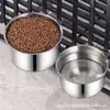 Pote Pet Espessado de Aço Inoxidável Gaiola de Cachorro Tigela de Beber Fixa Pendurada Alimentador de Comida para Gatos Tigela Simples para Cães Grandes