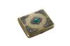 Estuche para Cigarrillos para 20 Cigarrillos, Estuche Clásico Retro Tridimensional Grabado para Cigarrillos, Portátil con Diseño de Jade, Estuche para Cigarrillos Creativo de Alta Gama