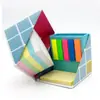 Papelería Creativa Transfronteriza, Caja de Notas Adhesivas Mágicas de Colores, Portalápices, Regalos Corporativos, Impresión Promocional