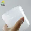 Frasco de Plástico Translúcido de 500 ml, Botella de Boca Ancha para Polvos, Botella de Polvos Efervescentes de 500 g, Frasco para Mascarilla Capilar, Frasco para Sales Explosivas