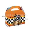 Amazon Nueva Fiesta de Cumpleaños Temática de Motocicleta Todoterreno Vajilla Desechable Mantel Servilleta Plato de Papel Decoraciones