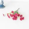 Decoração de Casamento Amazon Flores Artificiais Roxas Arranjo de Flores para Guia de Estrada Plantas Verdes Artificiais Display de Arte com Flores de Plástico