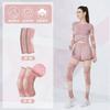 Protector de rodillas y codos para mujer, protector de muñecas, para correr, saltar la cuerda, yoga, protector de articulaciones y tobillos.
