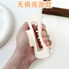 Exclusivamente para Ventas Transfronterizas, Brillantes, Resistentes a Rayones, Pinzas de Tiburón de Silicona Suave Forma Ovalada, Pinzas Suaves para el Cabello de Gama Alta, Exquisitos Accesorios para el Cabello
