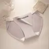 Pantaletas de Algodón Puro 10A con Refuerzo Antibacteriano para Mujer, Transpirables y Cómodas, Panties Deportivos de Triángulo de Corte Alto sin Costuras para Niñas