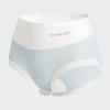 Calcinha Feminina Jacquard Algodão Macio YunGan Cintura Alta Abdominal Franzida Sem Costura Quadril Skin-Friendly Naked Algodão Puro Virilha Antibacteriana