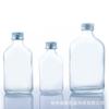 50ml/100ml/200ml em estoque novo fundo grosso ombro redondo para jogar fogo novo frasco de perfume de vidro transparente