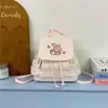 2026 Nueva Mochila Bolso de Gato Kt para Hombres y Mujeres Alto Valor Estético Mochila Linda de Niña Bolsa Escolar Casual Diaria Transfronteriza