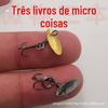 Não machuque a linha sementes de melão lantejoulas amarradas na linha final grupo Micro-objeto branco boca de cavalo boca armada Estrada sub-micro-objeto isca falsa três anzóis