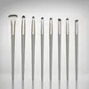 Juegos de brochas de maquillaje de porcelana Yun de 5 piezas, 8 piezas, 10 piezas y 11 piezas, que incluyen brochas para sombras de ojos y brochas para ojos, juegos completos de brochas, al por mayor del fabricante