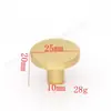 Manípulo de Latão Manípulo de Cobre Puro Manípulo Redondo Manípulo Plano Maçaneta de Porta Maçaneta de Móvel Manípulo Dourado