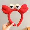 Diadema de Peluche Dibujo Animado Niña Niños Lavado de Cara Goma para el Cabello Rana Linda Osito Pequeño Vendiendo Ternura Fotografía Adorno para la Cabeza