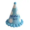 Sombreros de Cumpleaños Transfronterizos Creativos para Fiestas Infantiles y de Adultos Sombreros para Pastel de Cumpleaños Sombreros de Papel Decoración de Repostería de Cumpleaños de Dibujos Animados