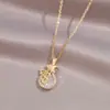 Collar de bolsa de dinero Caiyuan Guangjin para mujer, cadena de clavícula de lujo ligero de verano, cadena de suéter popular en internet de alta calidad