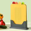 Classificação transfronteiriça tábua de corte antiderrapante à prova de mofo à prova de mofo placa de corte suplemento alimentar de frutas para bebês cozinha pequena tábua de corte terno