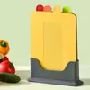 Tábua de Corte Doméstica Antibacteriana e à Prova de Mofo Tábua de Corte Dupla Face Tábua de Corte de Plástico Cozinha Tábua de Corte para Frutas Painel Atacado