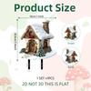 Uma Variedade de Novos Produtos, Cabine com Atmosfera Criativa de Natal, Plástico PVC, Decoração para Pátio e Jardim, Inserções de Solo, Adereços Decorativos