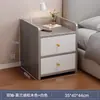 Mesita de Noche Pequeña para Dormitorio del Hogar 2026 Venta Caliente Almacenamiento Gabinete Pequeño Mesita de Noche para Habitación de Alquiler Estante de Almacenamiento Simple
