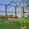 Nuevo Enrejado Trepador para Clematis Arco de Jardín Exterior Soporte para Flores Soporte para Flores de Rosa de Villa Patio Balcón